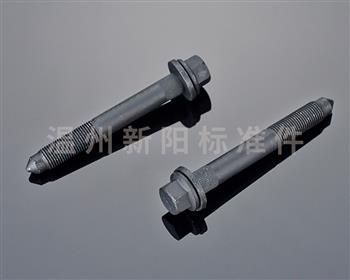 -非標(biāo)螺栓 -10.9級(jí) -發(fā)黑磷化 非標(biāo)磷化法蘭螺栓